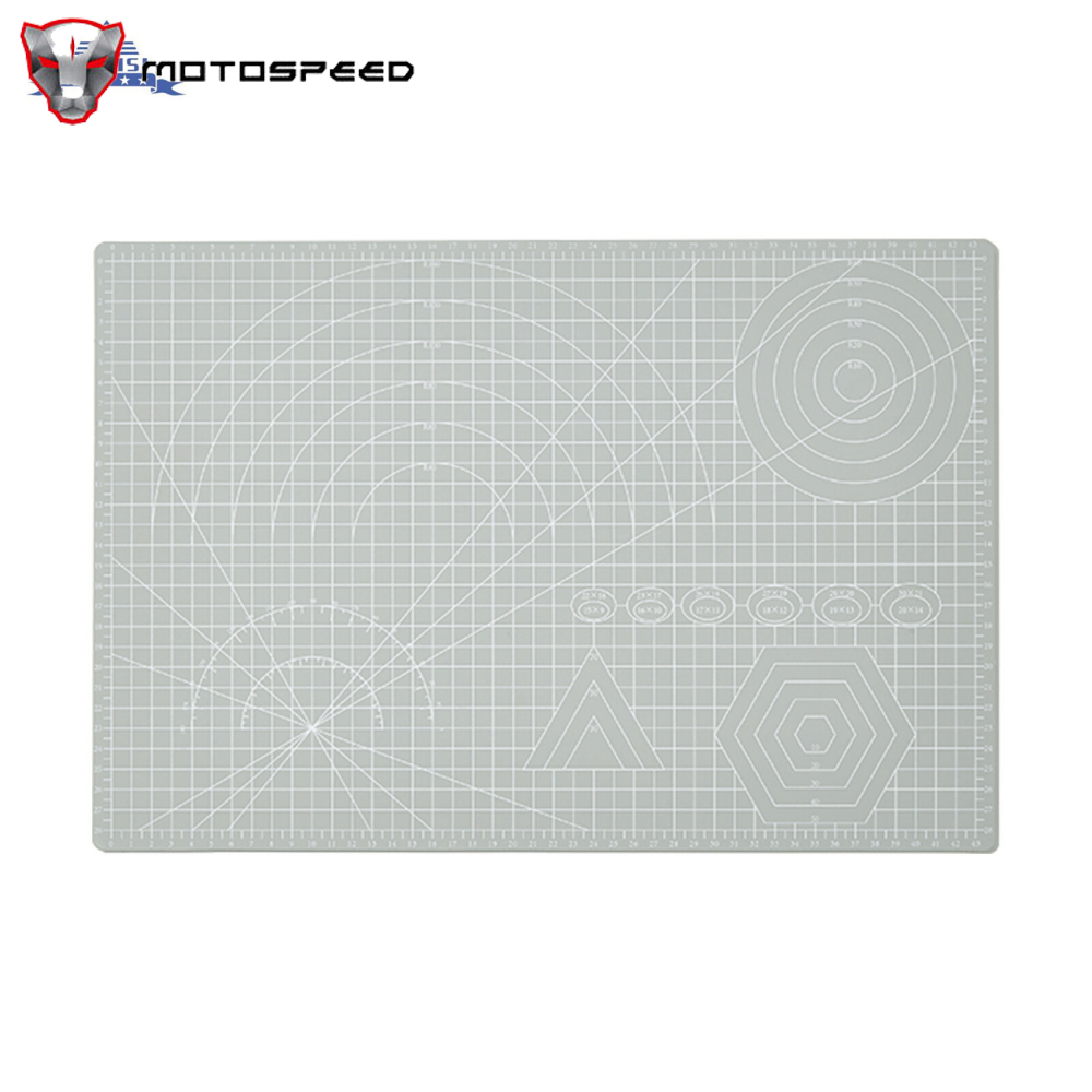 KKmoon JIELISI A3 Cutting Mat PVC Double Sided Non-Slip Cutting Board Cut Pad DIY Tool with Clear Grid Lines Angles for Sewing Fabric Scrapbooking Art Craft Card Projects 45x30cm/17.7x11.8in