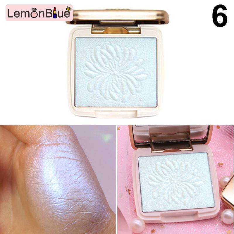 Gambar LemonBlue Highlighter Powder Palette Shimmer Long Lasting Contour Powder for Face Makeup