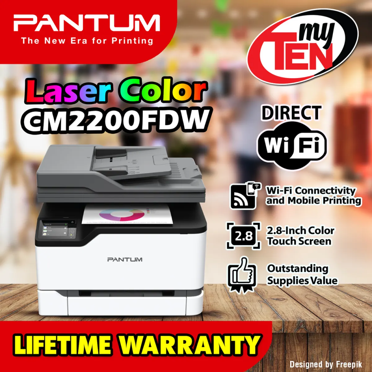 pantum color laser printer