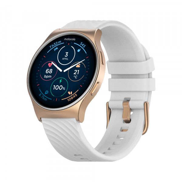 Motorola Moto Watch 120 Smartwatch / 1.43" AMOLED Display / Bluetooth Calling / Heart Rate & SpO2 Monitor / 10-Day Battery / Fitness Tracker - Image 2