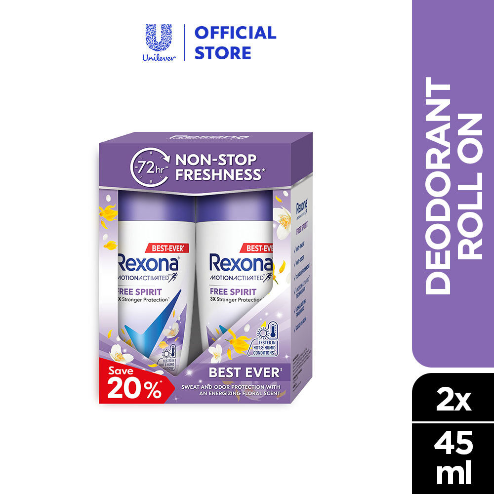 Rexona Women Advanced Brightening Roll On Deodorant Sakura