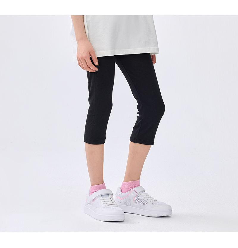 balabala Girl Leggings Children Pants 2025 Spring And Summer New Mid And Big Kids Five-Part Pants Dance And Casual · v5