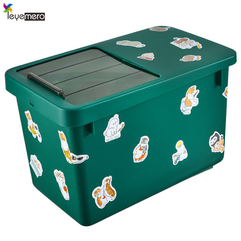 Xô đựng thức ăn cho thú cưng 13l hộp đựng thức ăn cho mèo/chó hộp đựng thức ăn dung tích lớn