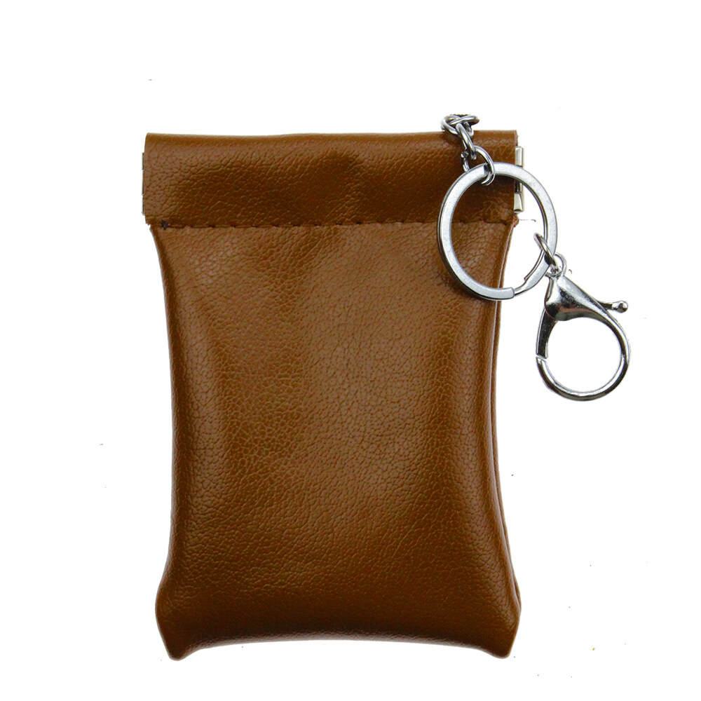 mens coin pouch keychain