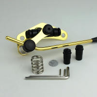 Tune-o-matic Phong Cách ngựa guitar điện Dừng Thanh Đuôi Tremolo Cho LP SG Guitar Vàng/Chrome vật liệu đồng
