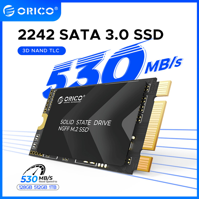 ORICO M.2 SATA 2242 512GB 1TB 2TB TLC 3D TLC flash NAND 500 MB giây Nội Bộ ổ cứng lưu trữ thể rắn