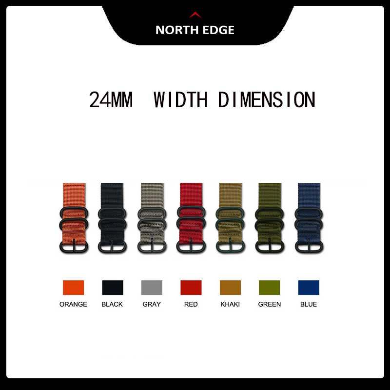 NORTH EDGE 24MM nylon strap ราคา 280 บาท*ส่งฟรี