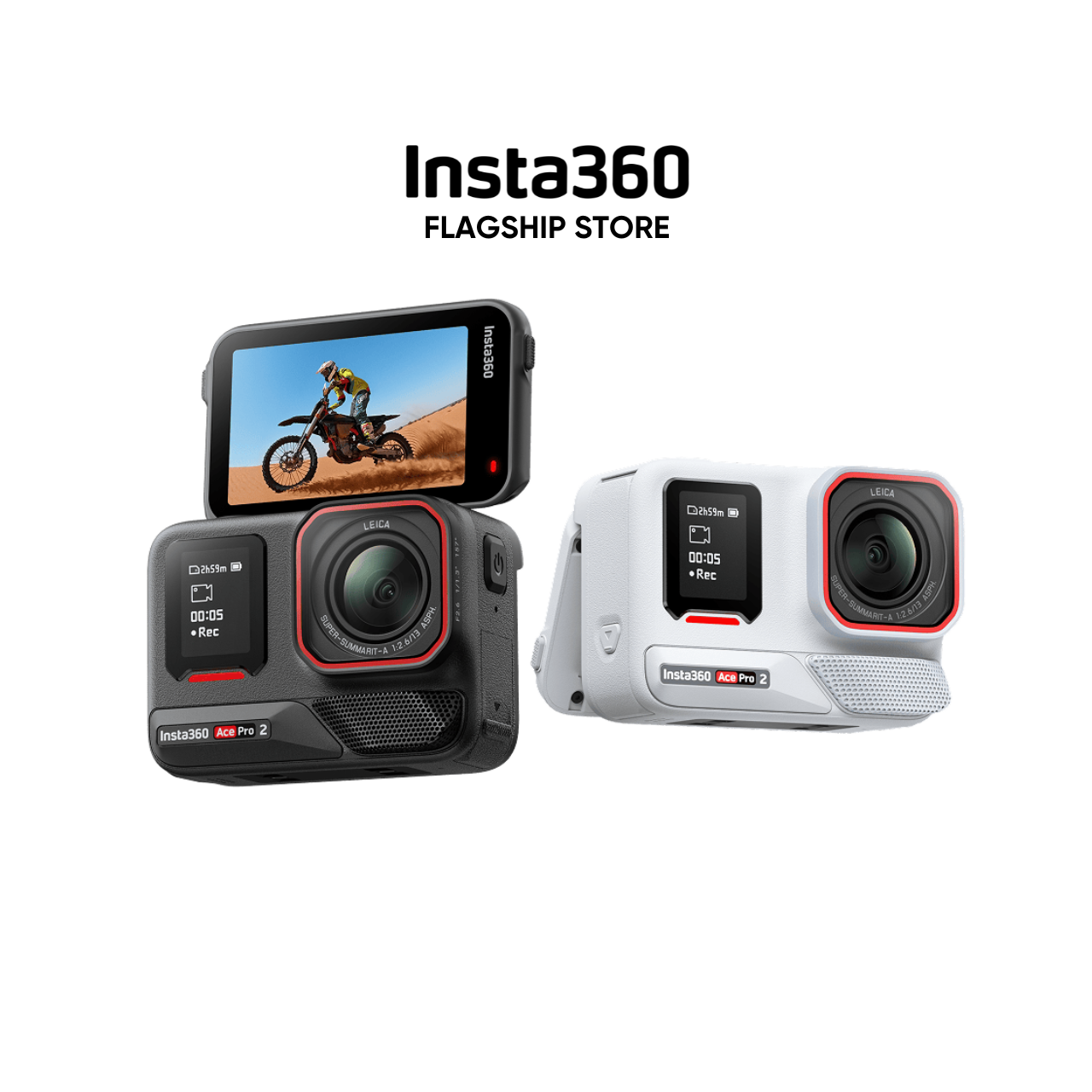 Insta360 Ace Pro 2 8K AI-Powered Action Cam Camera Harga 1,799 Ringgit*Penghantaran Percuma