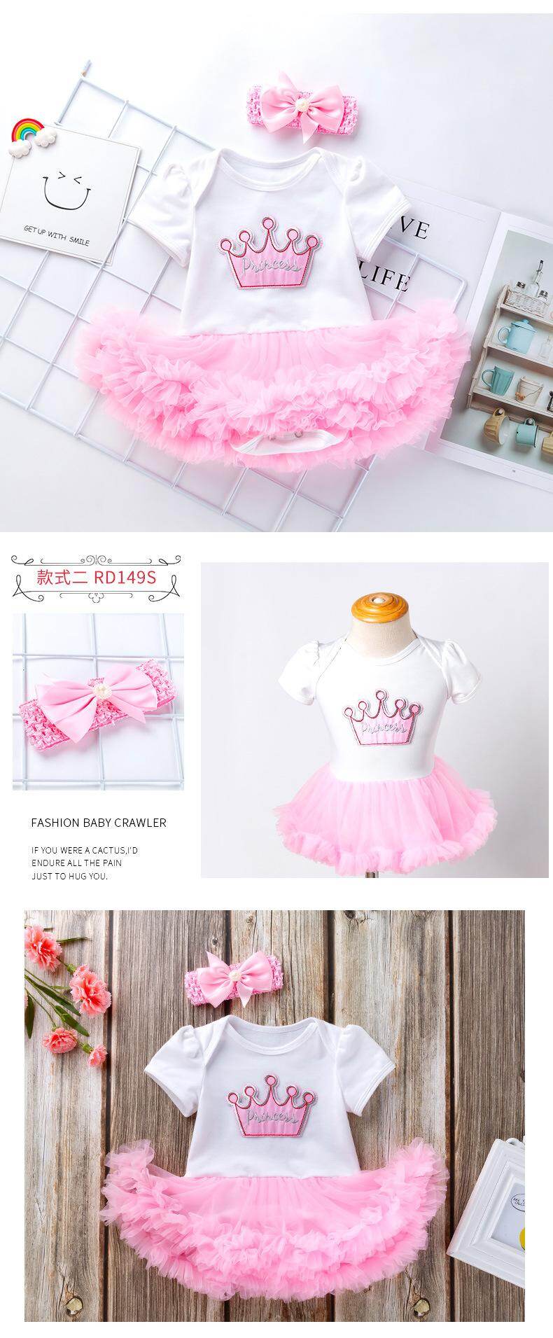 one month baby girl dress