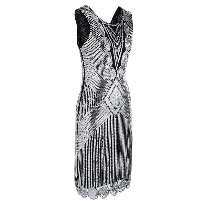 1920S FRINGE FLAPPER DRESS (2)