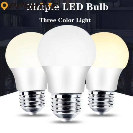 3W-15W LED Bulbs, Cool White/Warm White, High Brightness, E