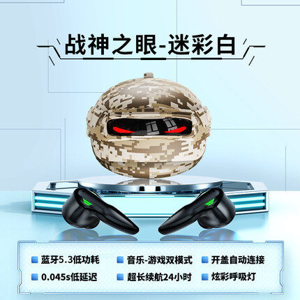 Mới H03 Tai nghe không dây Bluetooth 5.3 thông minh giảm tiếng ồn cấp 3 Mũ bảo hiểm thể thao điện tử