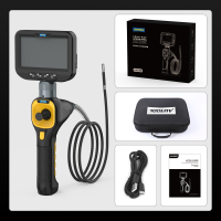 AUTOOL SVB308 360° Articulating Borescope Industrial Endoscope with 6.2mm Articulated Camera 1080P HD Video Inspection Camera