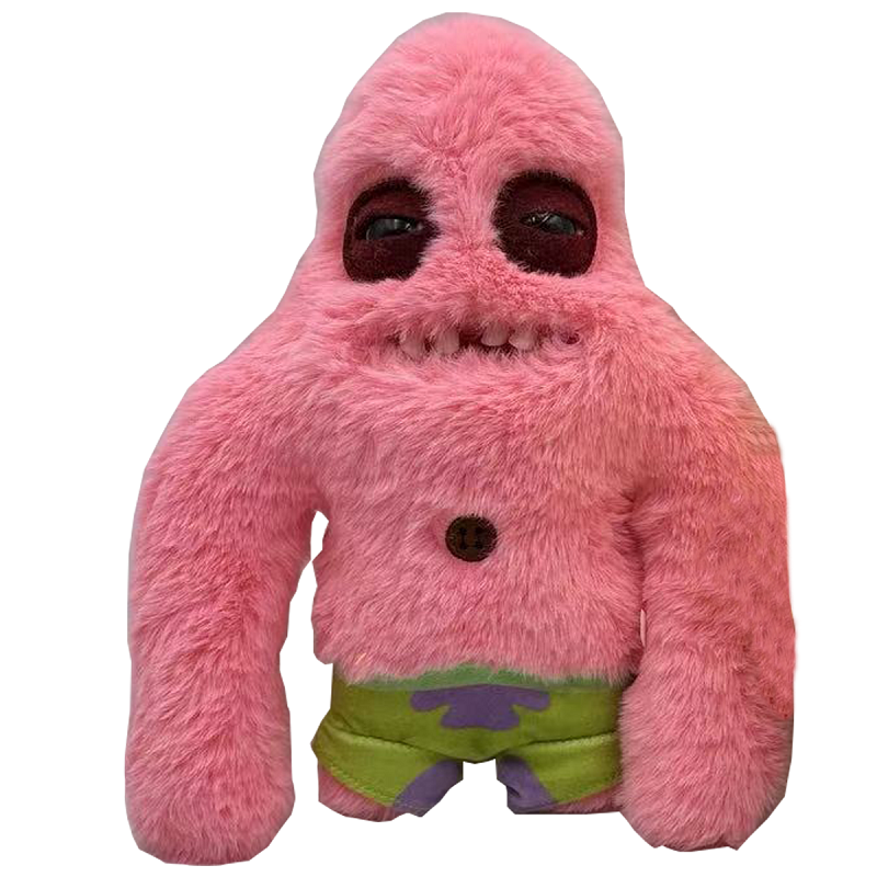 1 cái 21-25cm fuggler Thú nhồi bông budgie fuggler phòng thí nghiệm misfits Búp bê thú nhồi bông mềm