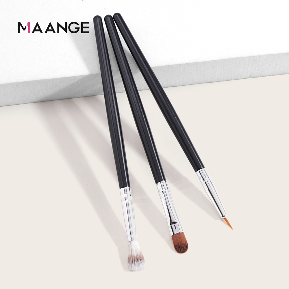 Maange cọ trang điểm kết hợp 3/4/5, cọ tạo khối lông mày, cọ trang điểm cao cấp chuyên nghiệp, cọ trang điểm mắt, cọ lông mày, mềm và mịn, cọ trang điểm cao cấp 100%