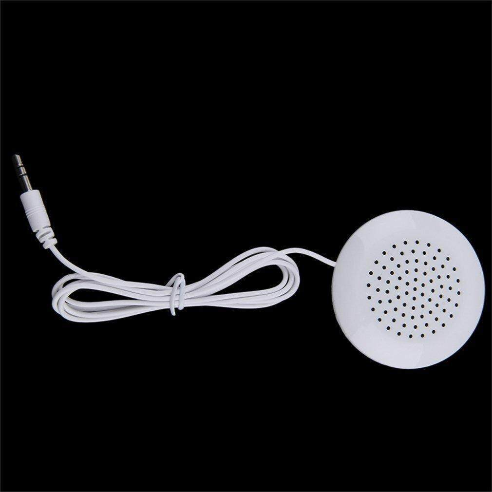 DIY 3.5mm Mini Louder Speakers Music Pillow Stereo Speaker for MP3 Phone for iPod Touch CD Sleeping Use 