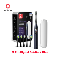 Bàn chải đánh răng điện thông minh kỹ thuật số oclean x Pro với màn hình cảm ứng phản hồi tức thì & kết nối ứng dụng