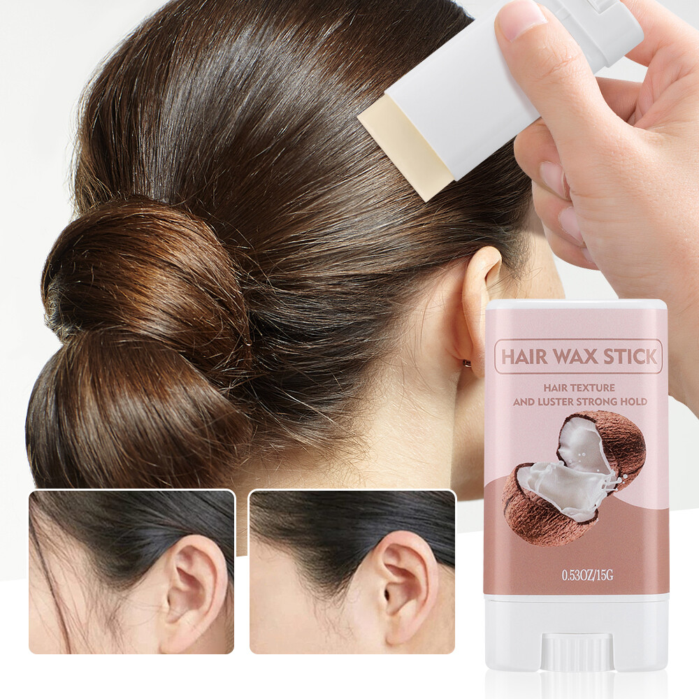  Thanh sáp tóc hoàn thiện tóc Kem gel tạo kiểu tóc Gậy dừa không nhờn Sáp tạo kiểu tóc thơm 