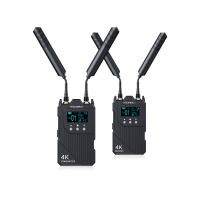 FEELWORLD WT1H 4K Wireless Video Transmission System Dual HDMI Full Duplex Intercom Live Streaming with 1000ft Transmission Distance 0.08s Low Latency