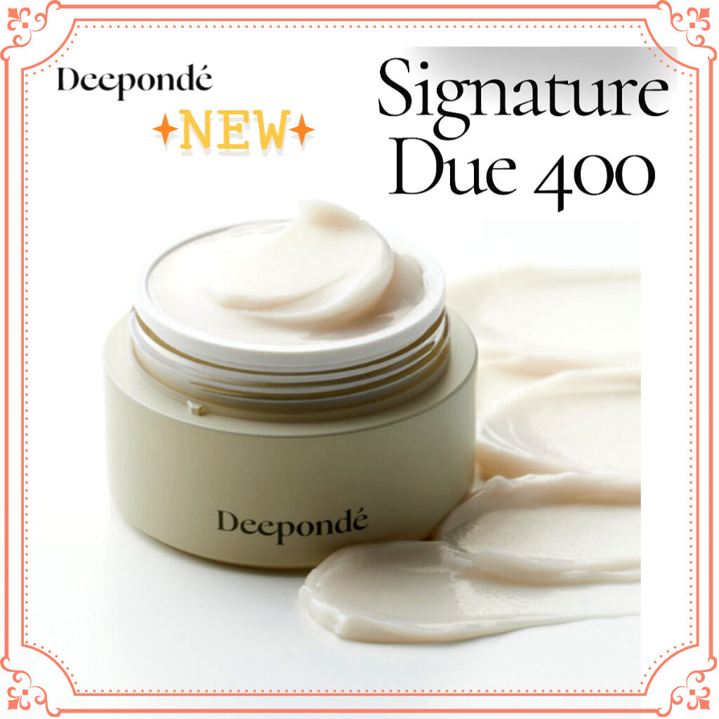 Deeponde Signature due400 kem 50ml/Sản phẩm mới/Chăm sóc làm dịu da/Chăm sóc chống lão hóa/Chăm sóc đàn hồi da/làm trắng/dưỡng ẩm