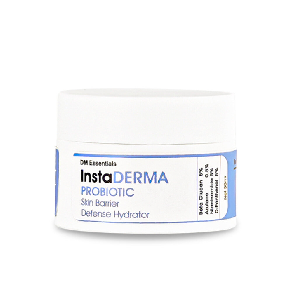 Gambar DM Essentials InstaDERMA Probiotic Skin Barrier Defense Hydrator Gel Cream 5% Niacinamide Moisturizer Dry Sensitive Skin
