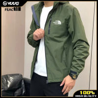 VUUG TNF แจ็คเก็ตกันลมสำหรับผู้ชายเสื้อกีฬาวิ่งแจ็คเก็ตมีฮู้ดกันลมขนาดใหญ่ใส่ฤดูใบไม้ผลิ2023