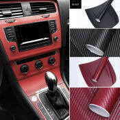 Carbon Fiber Stickers for Car Body and Motorcycle Styling