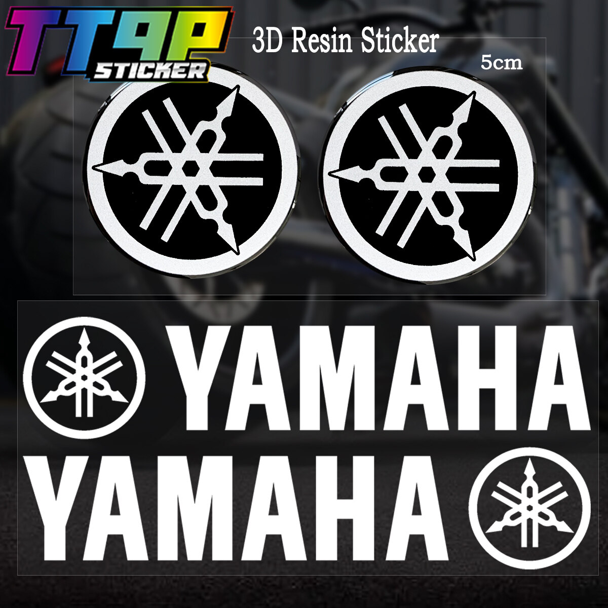 Đối với yamaha y15zr v2 nvx v2 lc135 rxz xj6 y16zr aerox fz150i yamaha logo biểu tượng nhãn dán xe m