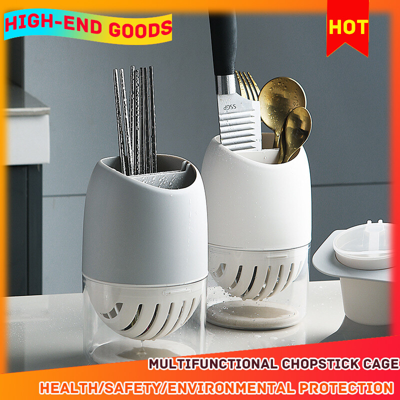 Gambar Kitchen Chopsticks Storage Box Round Chopsticks Cage
