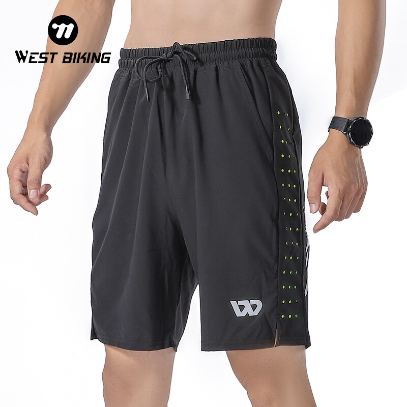 WEST BIKING Men's Athletic Running Shorts Lightweight Quick Dry Sports Gym Basketball Shorts Hiking Sports Shorts ราคา 588 บาท*ส่งฟรี