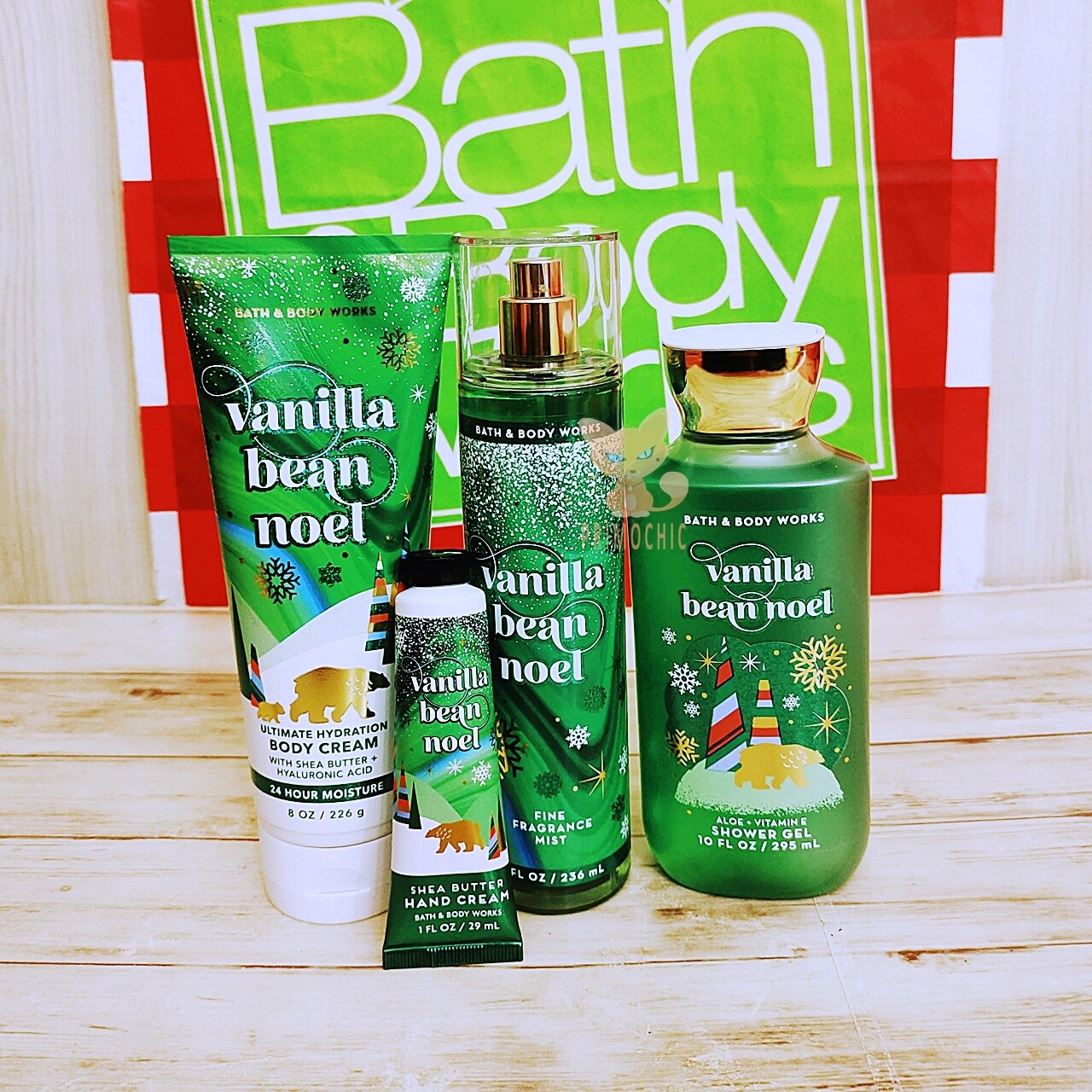 Vanilla Bean Noel Bath Body Works Fragrance Mist Hand Soap