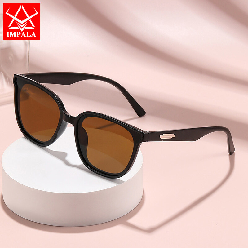 IMPALA QT2092W Fashion Sunglasses for Men and Women Anti-UV Anti Reflection HD Lens Sunglasses Male Female Eyewear Suitable for all Face Shape ราคา 64 บาท*ส่งฟรี