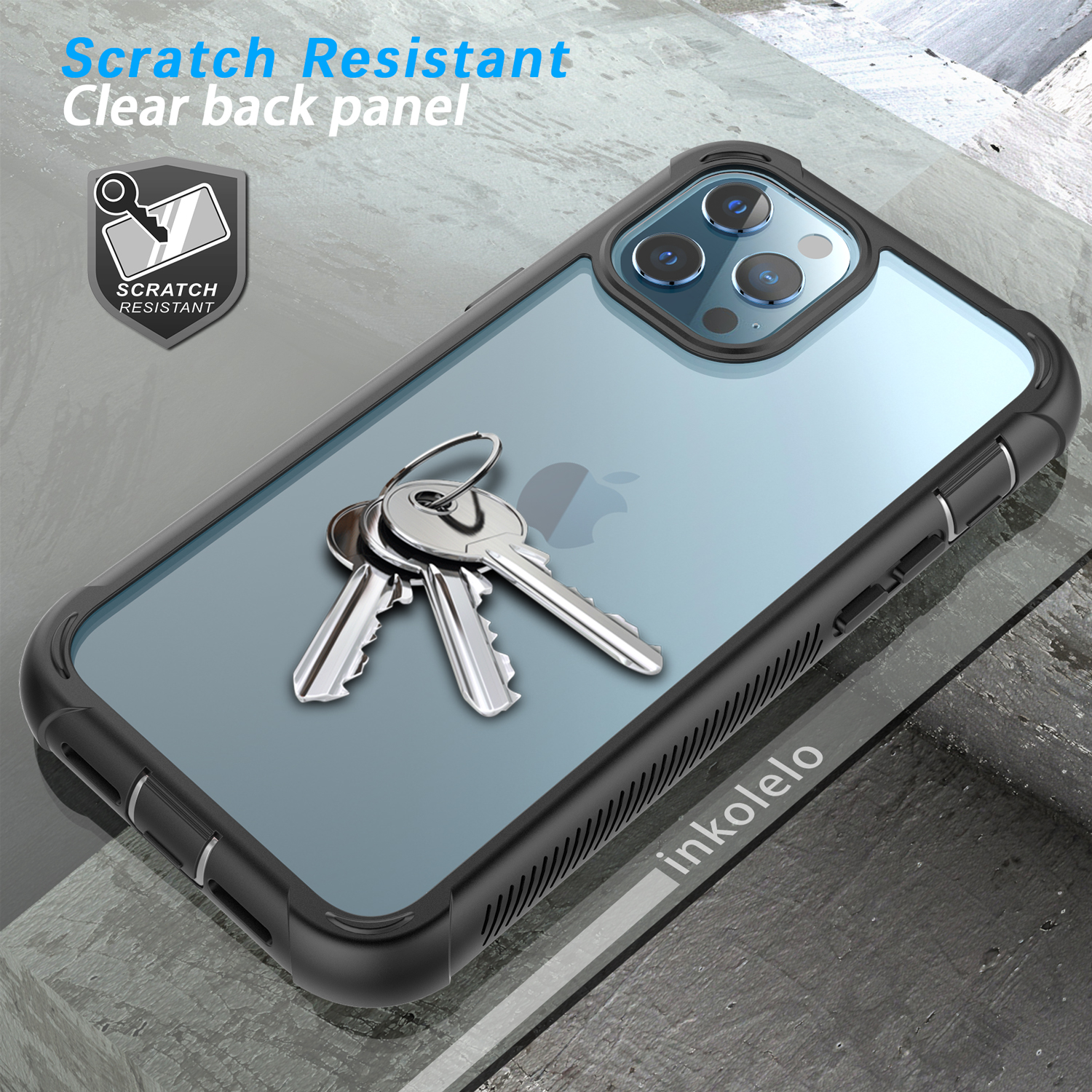 Coque Bumper TPU Pour IPhone - Noir, Anti-choc, Ultra Fine, Neuve Sous Blister