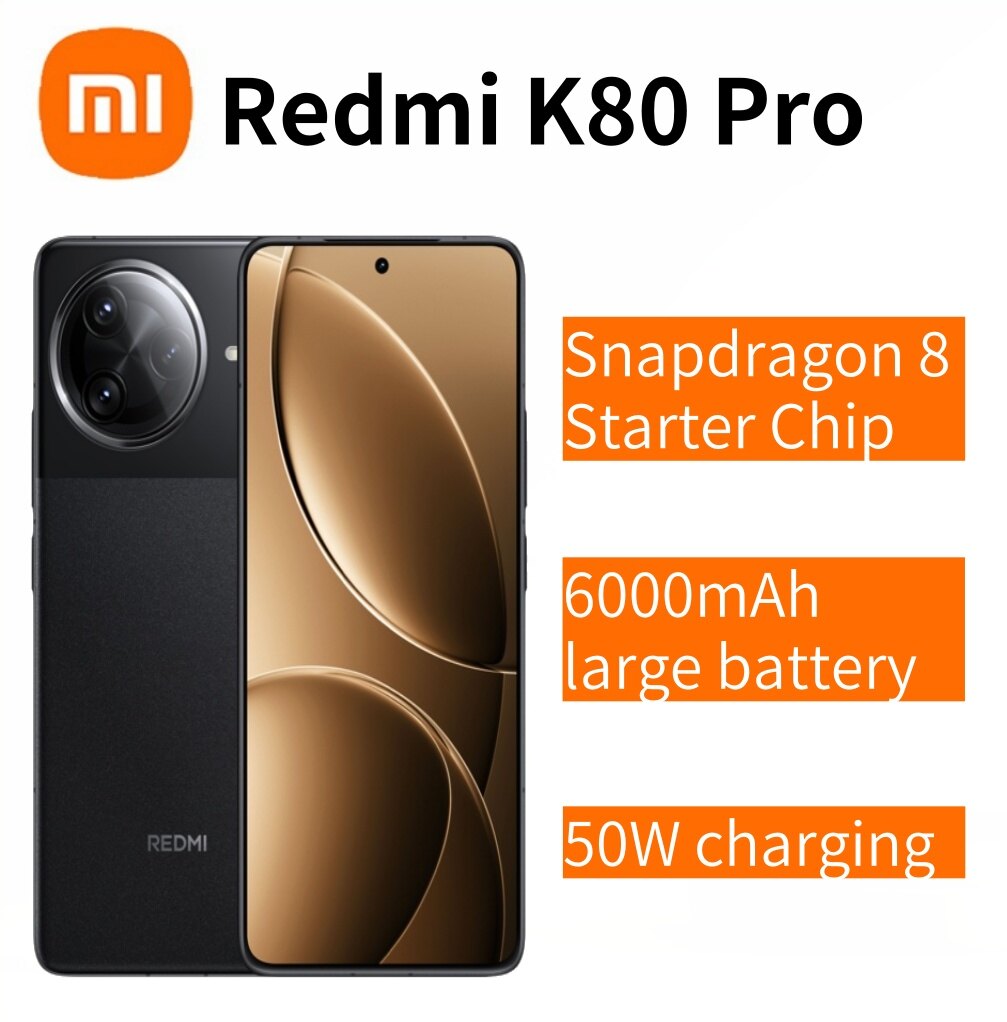 REDMI K80 Pro new mobile phone is coming ราคา 35,021 บาท*ส่งฟรี
