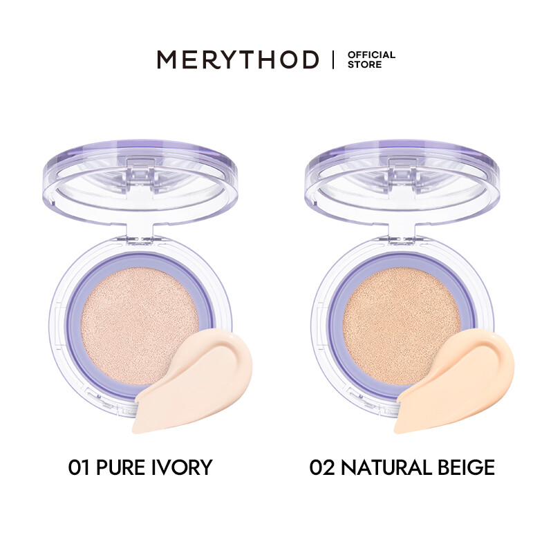 Gambar MERYTHOD Reel Cover Proof Pact Facial Cushion Foundation Compact