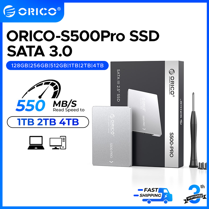 Orico 2.5 inches SSD capacity 120GB 240G 480GB 960GB SSD SATA3 Internal Solid State Drive For Laptop Desktop SATA DISK ราคา 6,827 บาท*ส่งฟรี