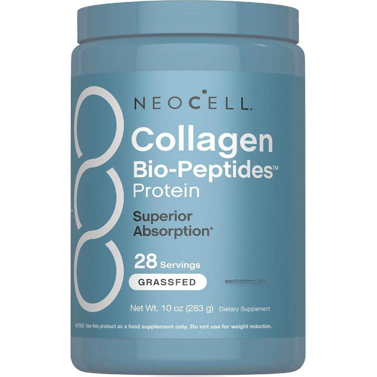 NeoCell Collagen Bio-Peptides Powder 10oz Super Hair Skin Nails Superior Absorption Grassfed Protein Supplement with 18 Essential Amino Acids Harga  90 Ringgit*Penghantaran Percuma