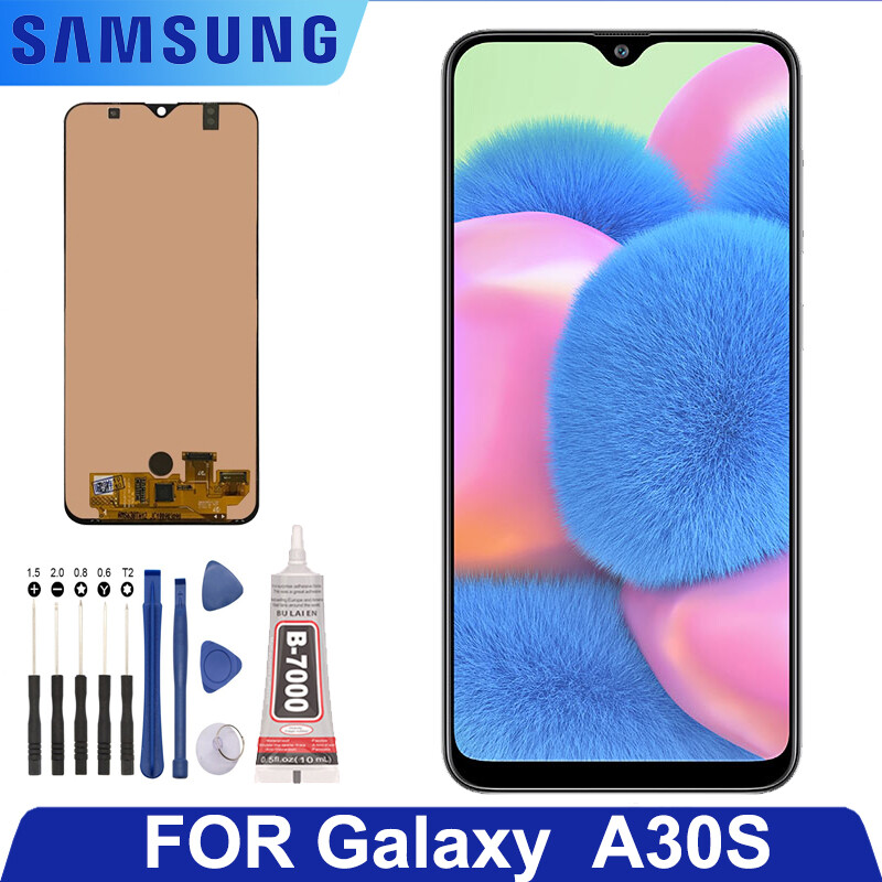 Màn hình hiển thị a30s cho samsung galaxy a30s a307 a307f màn hình cảm ứng số hóa màn hình lcd thay thế với b7000