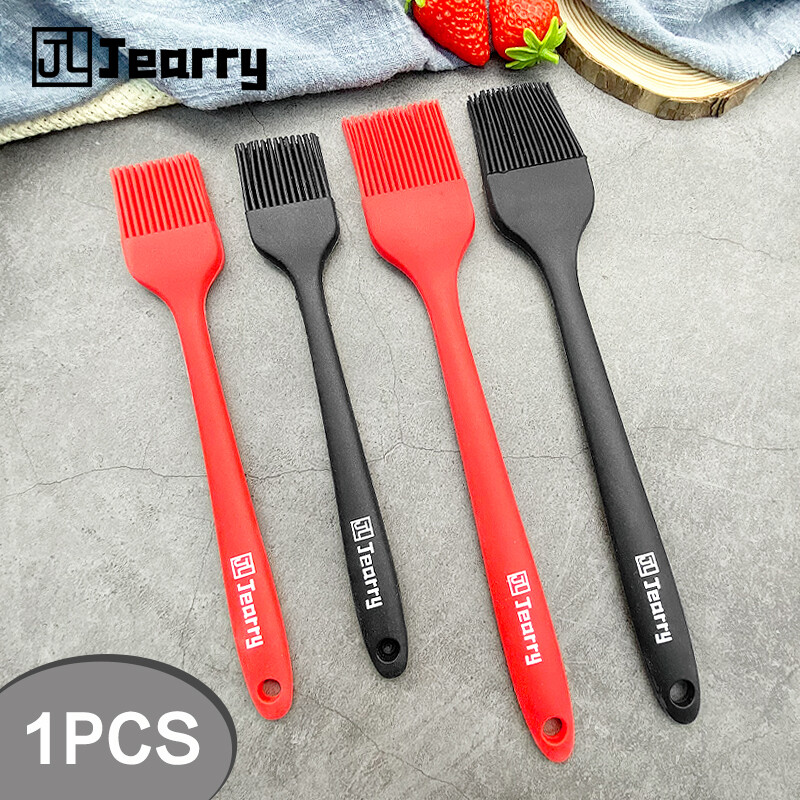 Jearry Silicone Handle BBQ Oil Brush Heat Resistant Food Grade Cooking Utensils ราคา 42 บาท*ส่งฟรี