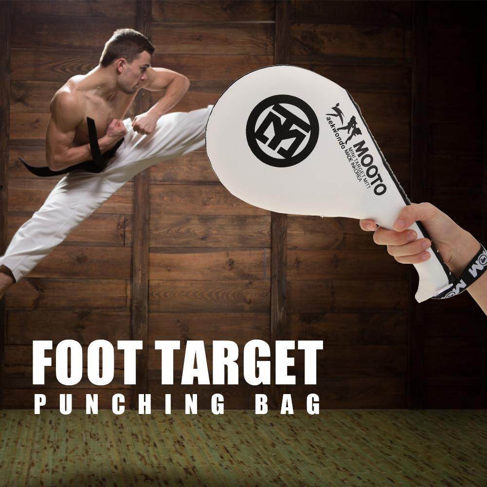 Adult 320g Foot Target Taekwondo Boxing Training Punching Bag PU Rebound Sponge 