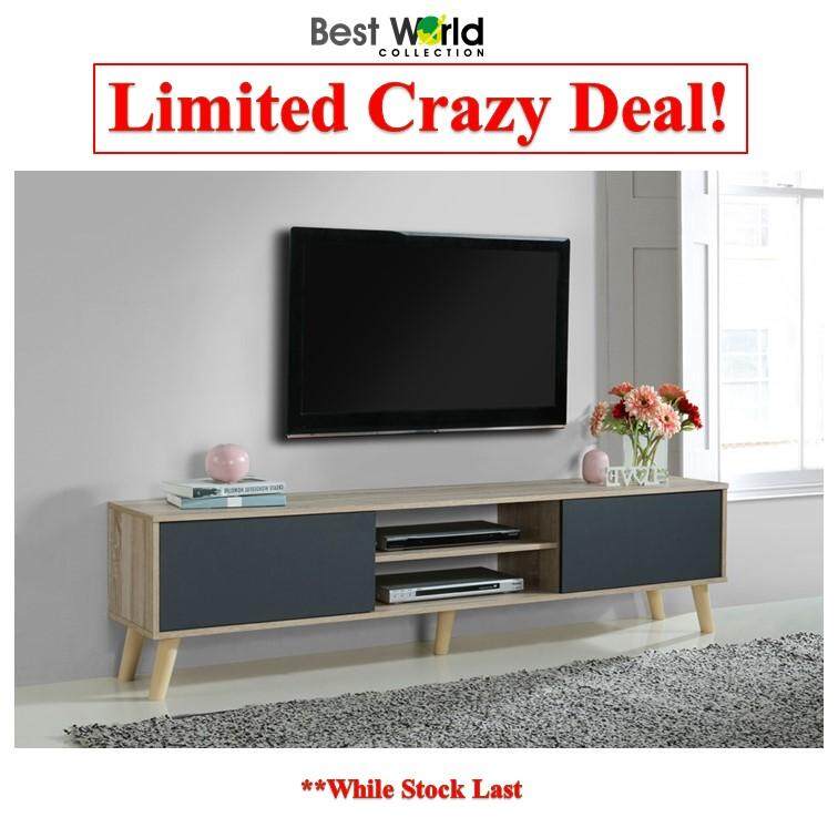 Limited Crazy Deal For Best Tiigo Tv 8010 6ft Tv Cabinet Sonama