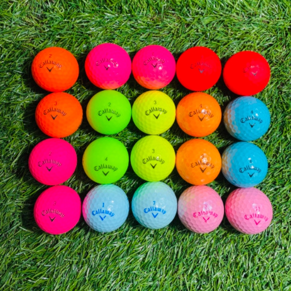 Màu bóng gôn Callaway sử dụng một lớp 10 quả bóng tay thứ 2