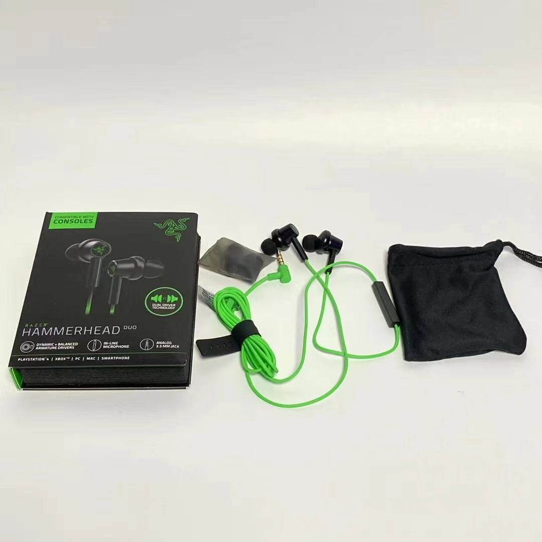 Headset for Razer Hammerhead Duo Earphone Compatible with - Main Image