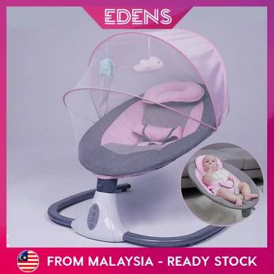 Edens 4 Speed Baby Electric Rocking Chair Baby Swing Chair With Bluetooth Music And Timer - Fulfilled by Edens (2)