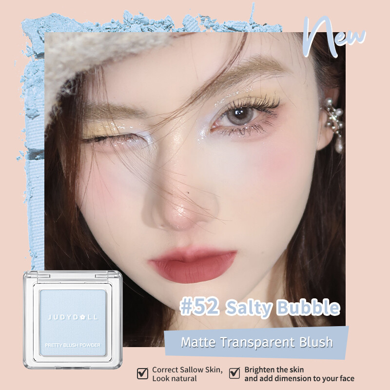Phấn Má Hồng JUDYDOLL 2g Đơn Sắc Mịn Lì Chuẩn Màu Trang Điểm Tự Nhiên Lâu Trôi Bền Màu Chống Thấm Nư