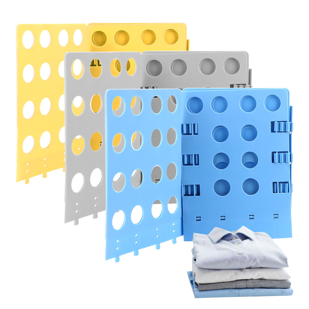 Giá Treo Quần Áo Cỡ Lớn, Áo Thun Túi Xếp Đồ Nhảy Dụng Cụ Sắp Xếp Đồ Giặt Gấp Gọn Quần Áo Ảo Thuật Cho Người Lớn Trẻ Em Lưu Trữ Tại Nhà Quần Áo Nhanh Bảng Gấp Tiết Kiệm Thời Gian