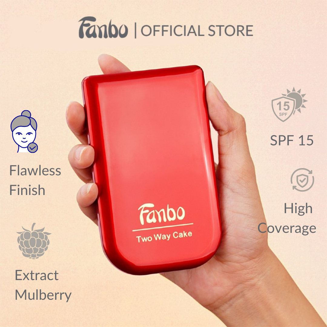 Gambar FANBO Fantastic Two Way Cake Compact Powder  (15gr)