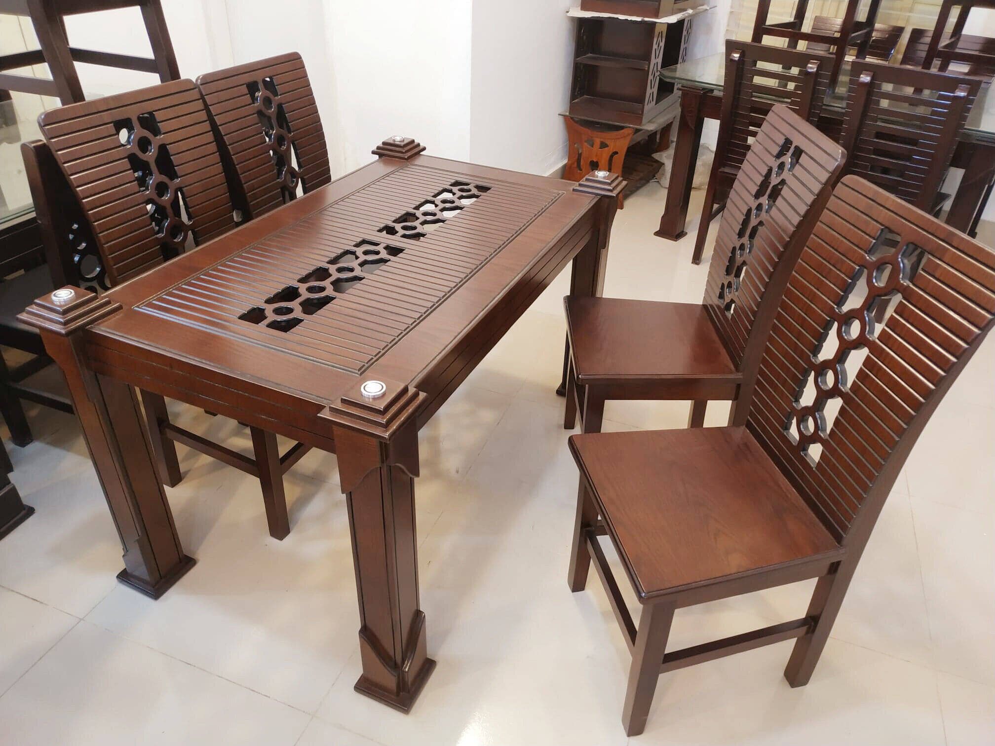 Malaysian wood store dining table price