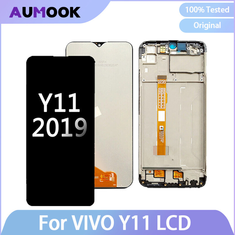 6.35 inch y11 lcd cho vivo y11 2019 lcd 1906 hiển thị bộ lắp ráp bộ số hóa cảm ứng thay thế cho vivo y11 1906 lcd