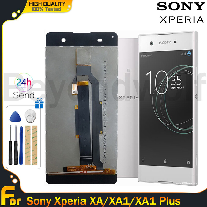 Beyondwolf màn hình ips lcd ban đầu cho sony xperia xa/xa1/xa1 plus màn hình lcd màn hình cảm ứng thay thế lắp ráp số hóa màn hình cho sony xperia xa xa1 xa1 plus